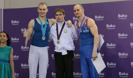 Азербайджанские гимнасты Степко и Правдина – абсолютные чемпионы страны